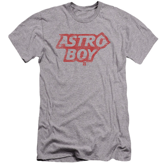 Astro Boy Logo Premium Bella Canvas Slim Fit Mens T Shirt Athletic Heather - clothing by TeeHivey.com