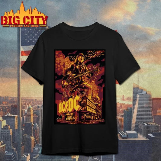 AC DC MorumBIS São Paulo, Brazil Feb 28 2026 Poster T-shirt