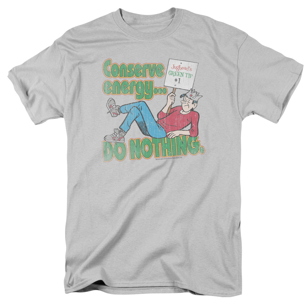 Archie Comics Conserve Energy Mens T Shirt Silver - clothing by TeeHivey.com