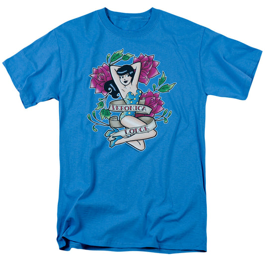 Archie Comics Veronica Tattoo Mens T Shirt Turquoise - clothing by TeeHivey.com