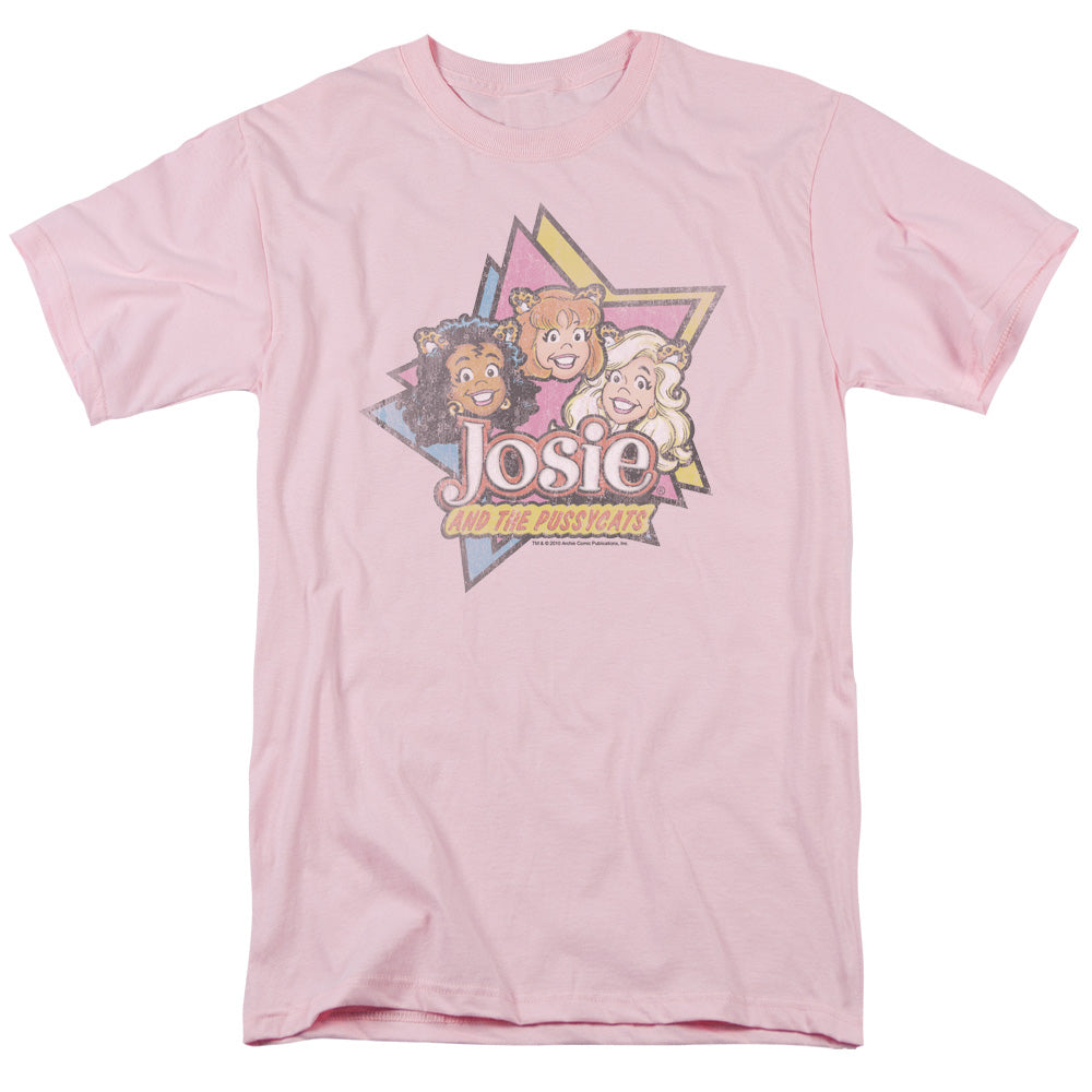 Archie Comics Stars Mens T Shirt Pink - clothing by TeeHivey.com