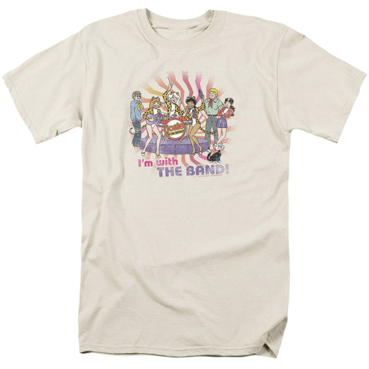 Archie Comics With The Band Mens T Shirt Cream - clothing by TeeHivey.com