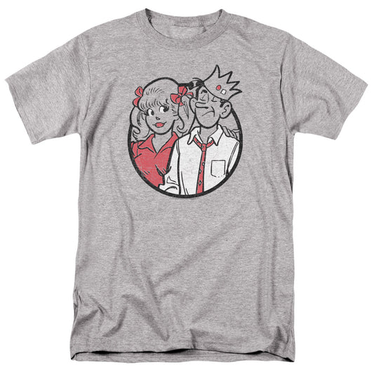 Archie Comics Betty And Jughead Mens T Shirt Athletic Heather - clothing by TeeHivey.com