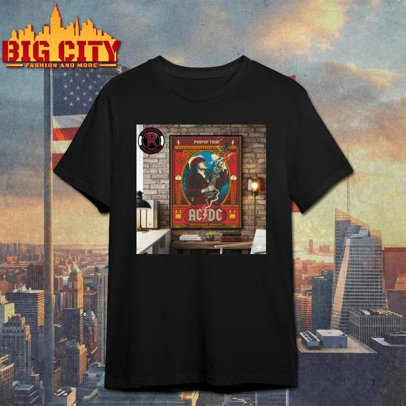 ACDC Chile Pwr Up Tour 2026 Venue Poster Shirt