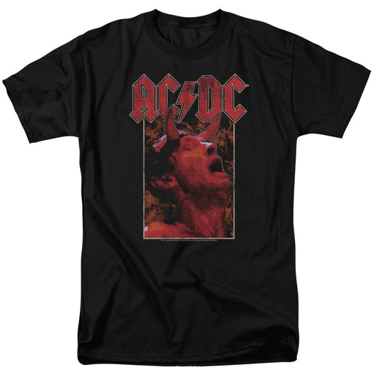 Acdc Horns Mens T Shirt Black