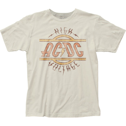 AC/DC High Voltage Mens T Shirt Vintage White