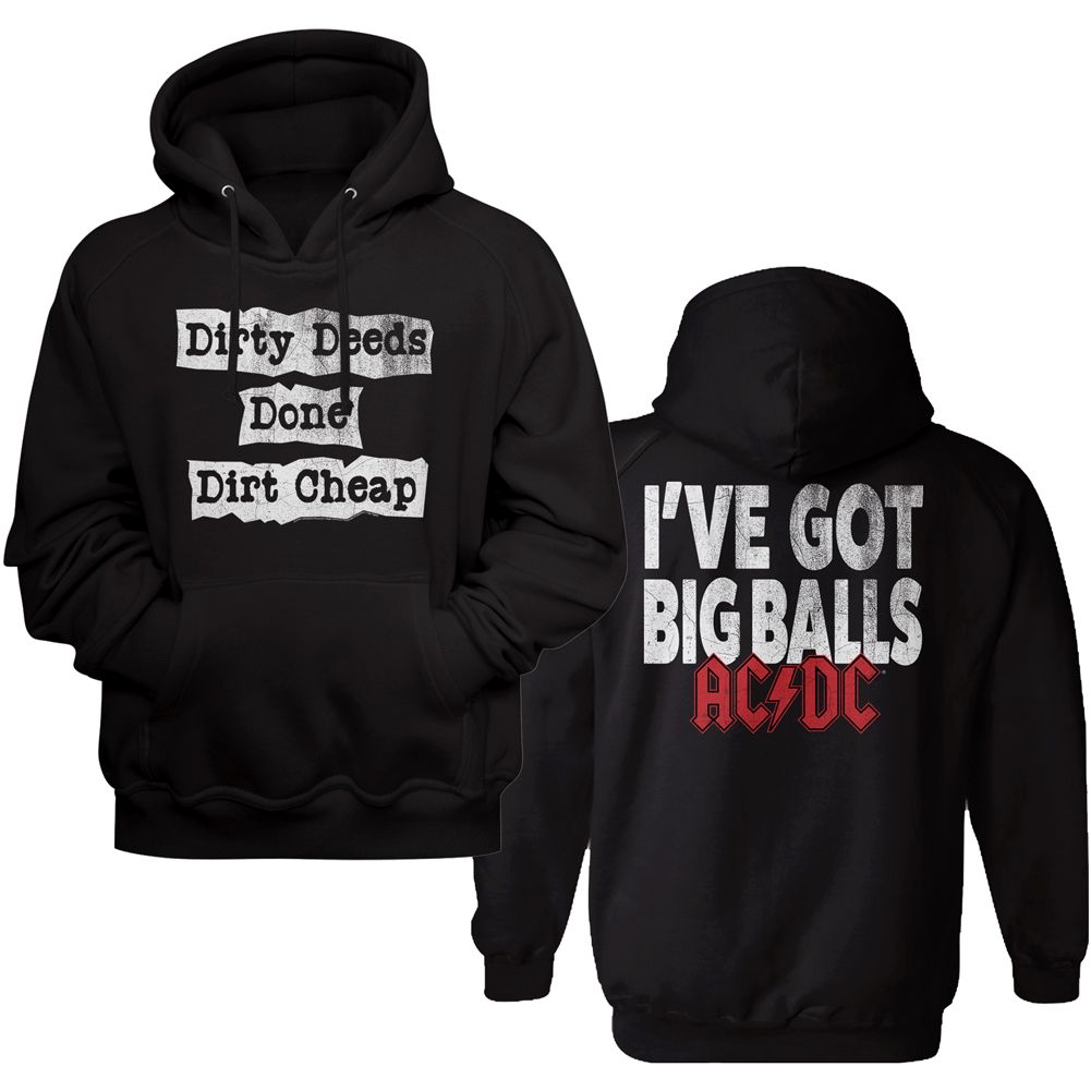 ACDC - Dirt Cheap - Long Sleeve - Adult - Hoodie