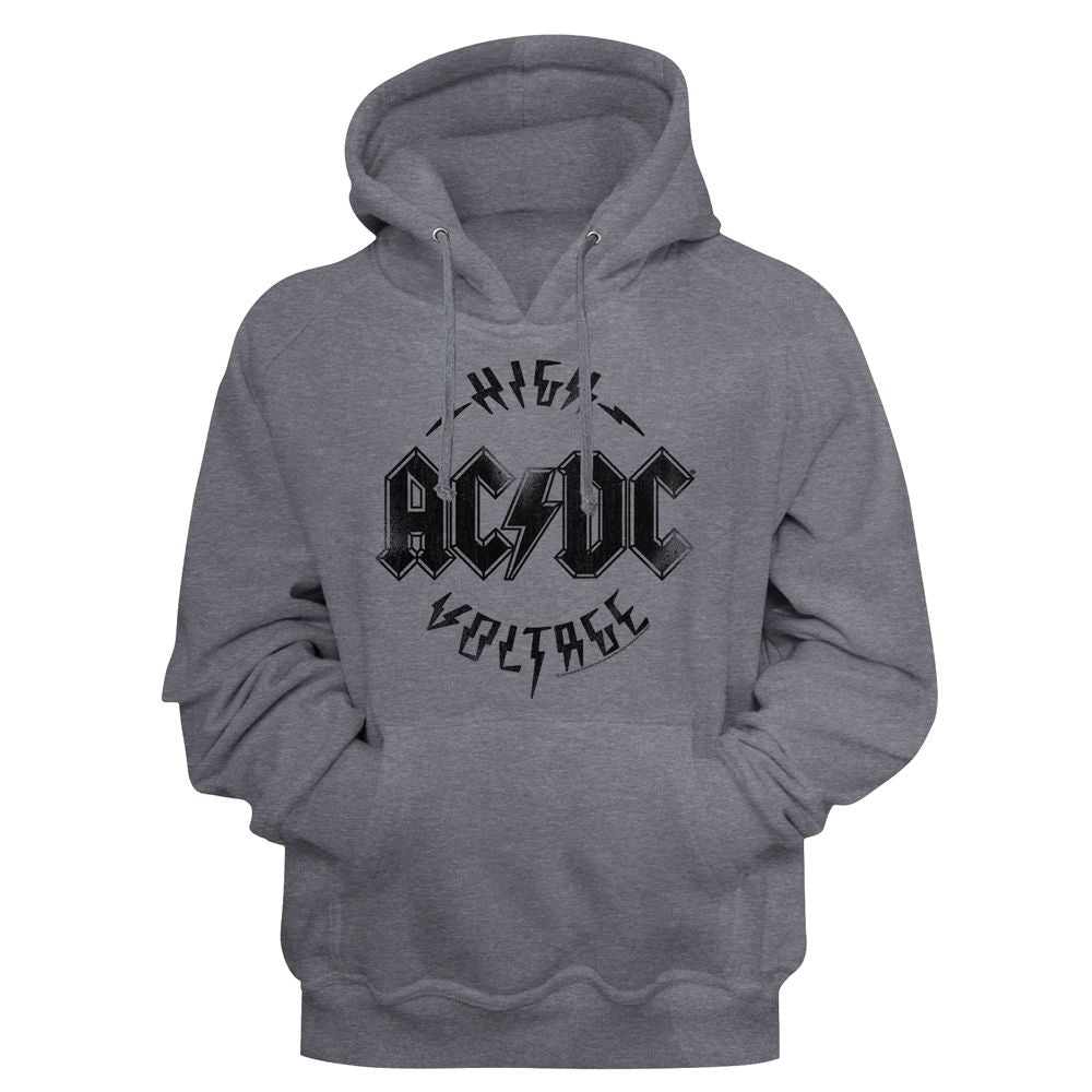 ACDC - High Voltage - Long Sleeve - Heather - Adult - Hoodie