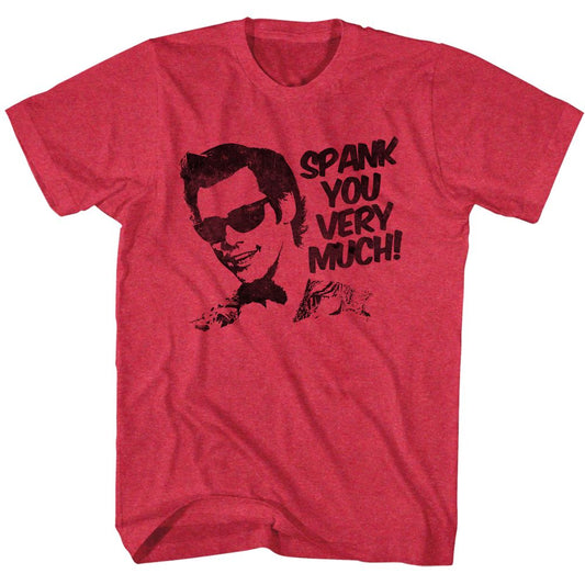 Ace Ventura - Spank You - Short Sleeve - Heather - Adult - T-Shirt