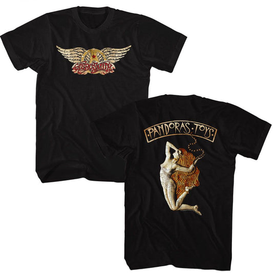 Aerosmith - 1994 - American Classics - Solid Black Adult Short Sleeve T-Shirt Style001