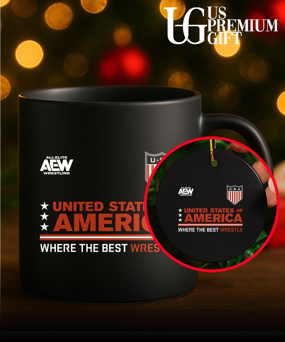 AEW United States of America Where the Best Wrestle shirt