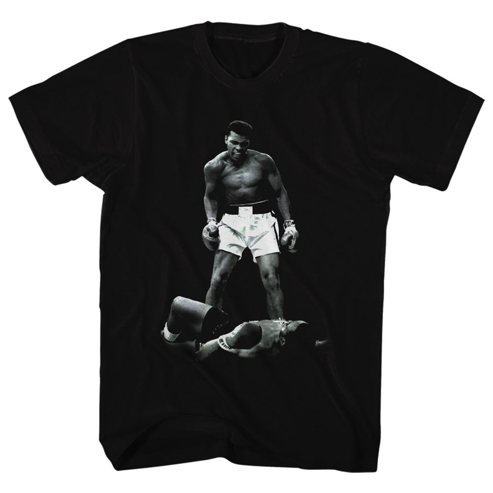 Muhammad Ali - Ali Over Liston - Short Sleeve - Adult - T-Shirt - clothing by TeeHivey.com