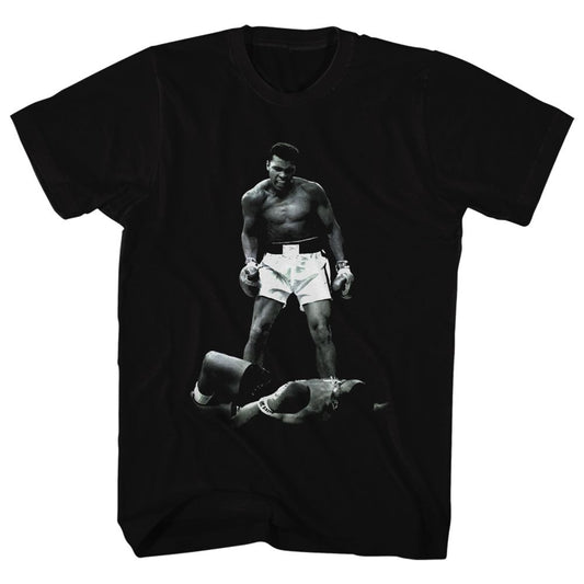 Muhammad Ali - Ali Over Liston - Short Sleeve - Adult - T-Shirt - clothing by TeeHivey.com