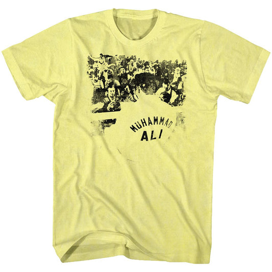 Muhammad Ali - Ali Ringside - Short Sleeve - Heather - Adult - T-Shirt - clothing by TeeHivey.com