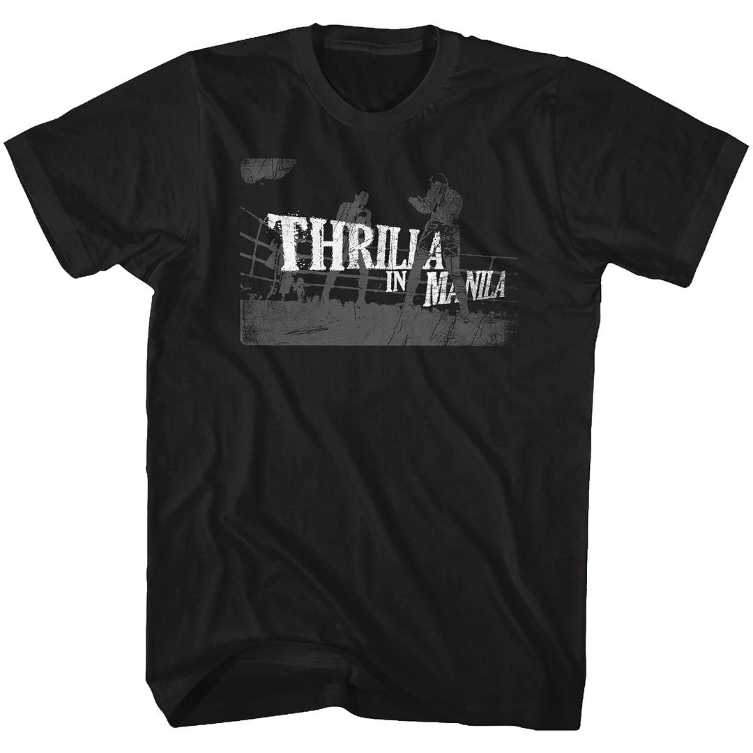 Muhammad Ali - Thrilla In Manila - Short Sleeve - Adult - T-Shirt - clothing by TeeHivey.com