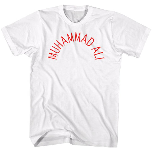 Muhammad Ali - Arch Text - Short Sleeve - Adult - T-Shirt - clothing by TeeHivey.com