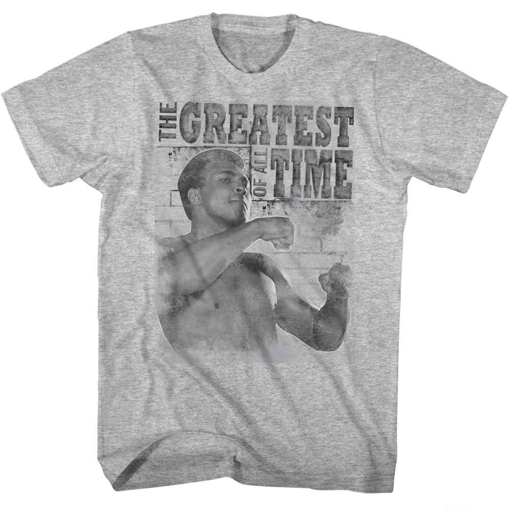 Muhammad Ali - Training Stance - Short Sleeve - Heather - Adult - T-Shirt - clothing by TeeHivey.com