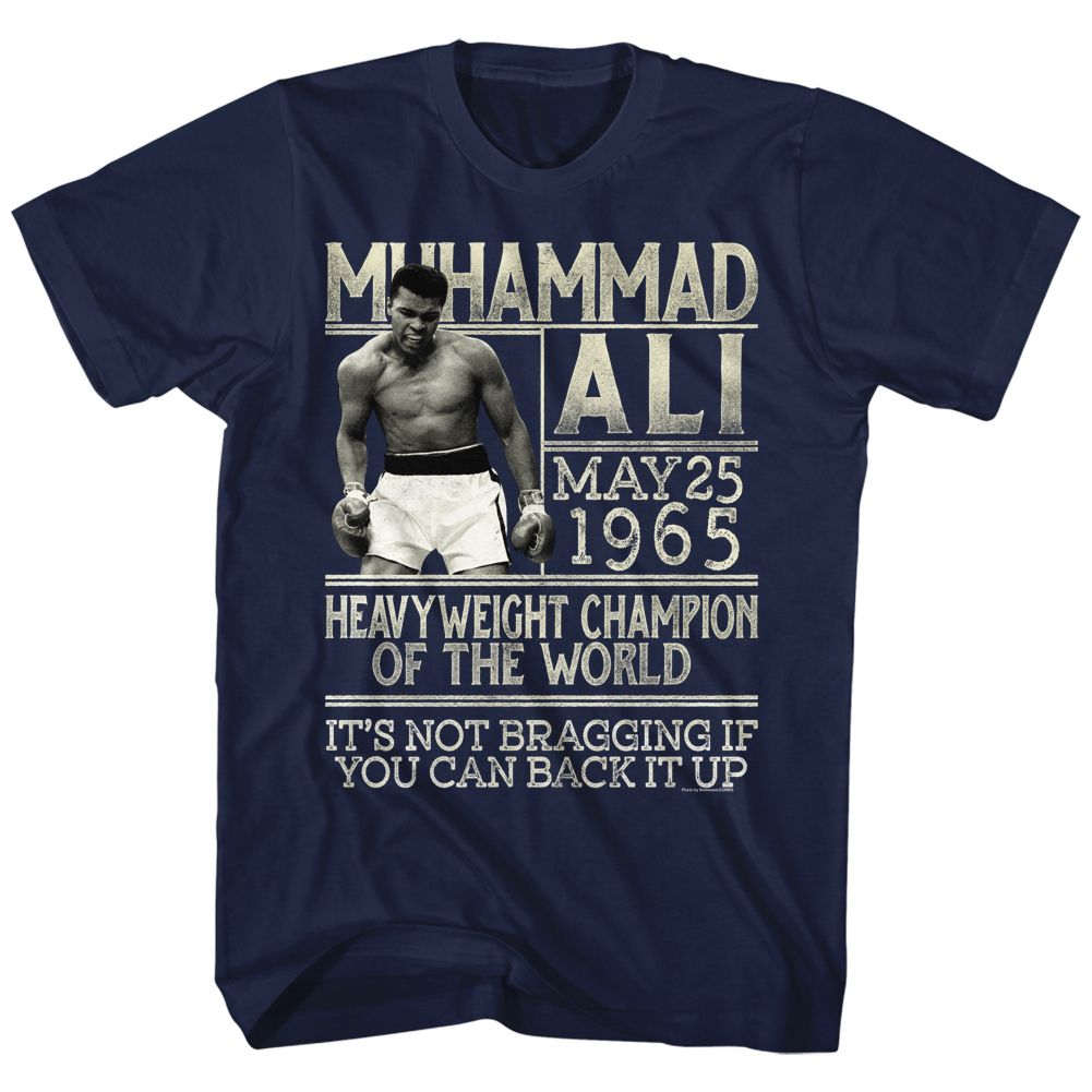 Muhammad Ali - Back It Up - Short Sleeve - Adult - T-Shirt - clothing by TeeHivey.com