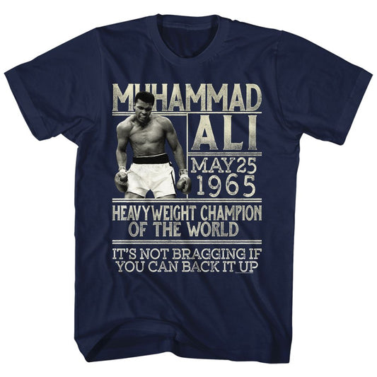 Muhammad Ali - Back It Up - Short Sleeve - Adult - T-Shirt - clothing by TeeHivey.com