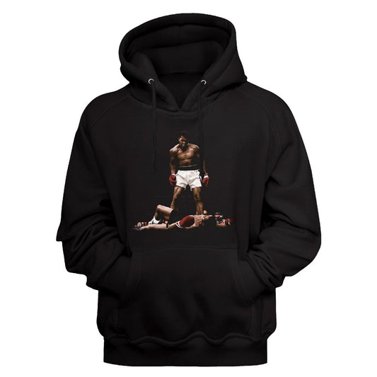 Muhammad Ali - Over & Over - Long Sleeve - Adult - Hoodie - clothing by TeeHivey.com