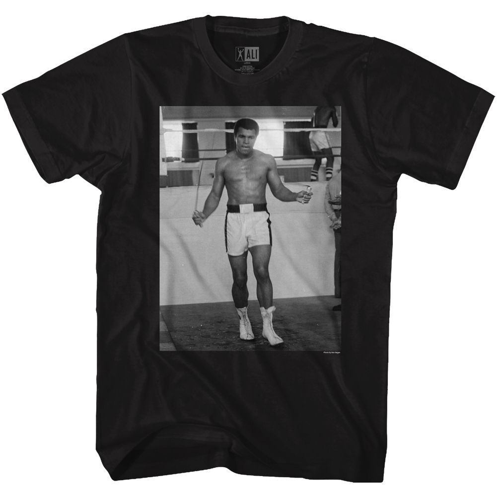 Muhammad Ali - Jumpin Rope - Short Sleeve - Adult - T-Shirt - clothing by TeeHivey.com