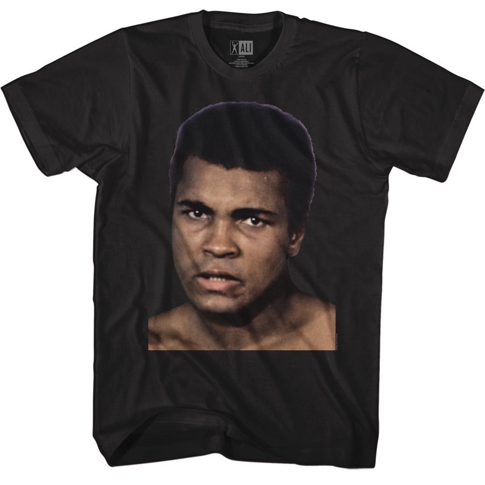 Muhammad Ali - Big Face - Short Sleeve - Adult - T-Shirt - clothing by TeeHivey.com