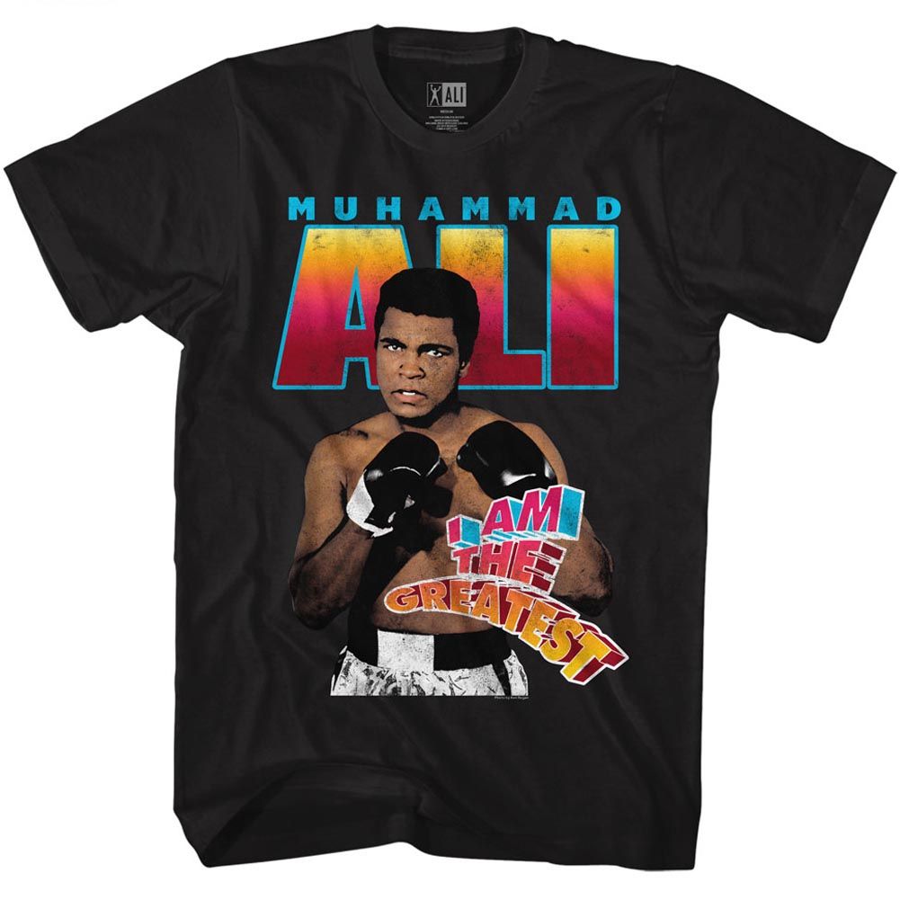 Muhammad Ali - Am Greatest - Short Sleeve - Adult - T-Shirt - clothing by TeeHivey.com