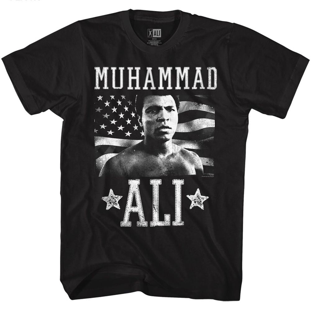 Muhammad Ali - Ali America - Short Sleeve - Adult - T-Shirt - clothing by TeeHivey.com