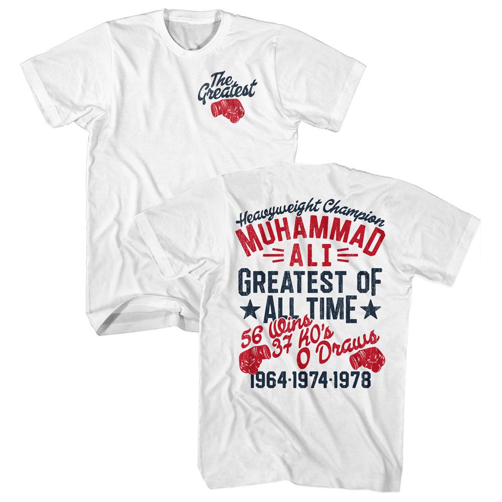 Muhammad Ali - The Greatest Glove - Short Sleeve - Adult - T-Shirt - clothing by TeeHivey.com