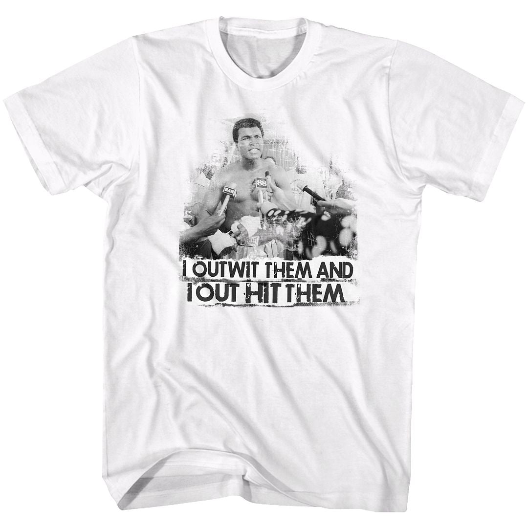 Muhammad Ali - Out Wit Out It - Short Sleeve - Adult - T-Shirt - clothing by TeeHivey.com