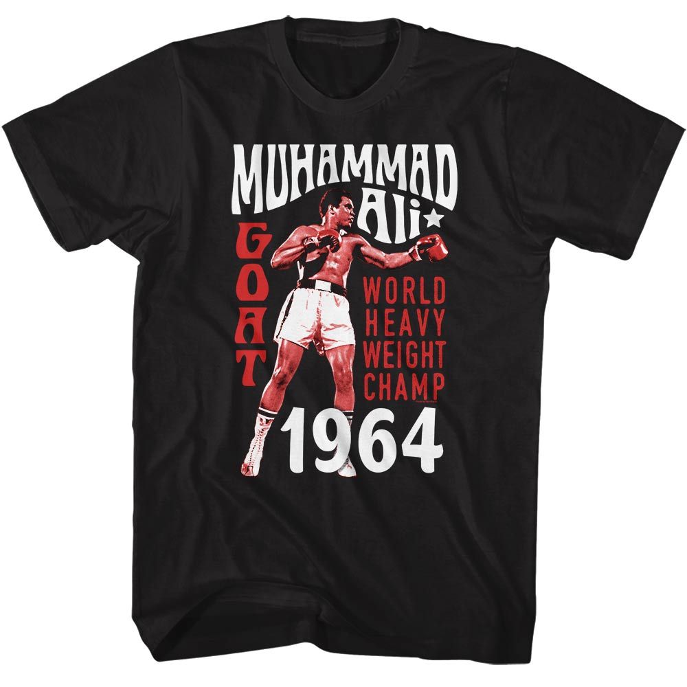Muhammad Ali - World Heavy Weight Champ - Short Sleeve - Adult - T-Shirt - clothing by TeeHivey.com