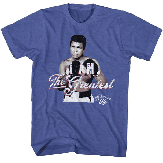 Muhammad Ali - And Greatest Quote - Short Sleeve - Heather - Adult - T-Shirt - clothing by TeeHivey.com