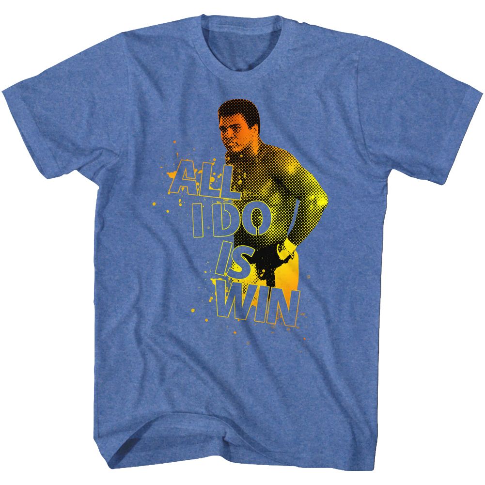 Muhammad Ali - Winner - Short Sleeve - Heather - Adult - T-Shirt - clothing by TeeHivey.com