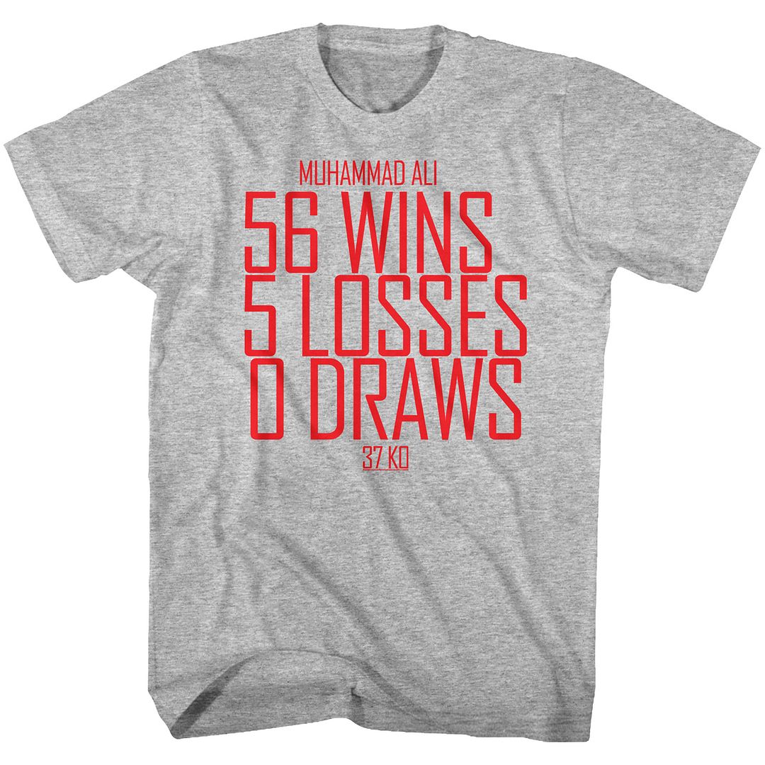 Muhammad Ali - All I Do - Short Sleeve - Heather - Adult - T-Shirt - clothing by TeeHivey.com