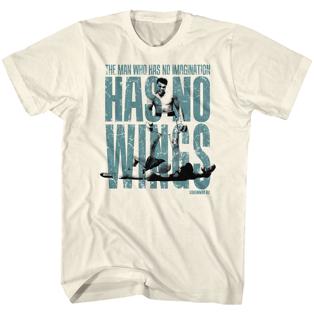 Muhammad Ali - Wings - Short Sleeve - Adult - T-Shirt - clothing by TeeHivey.com
