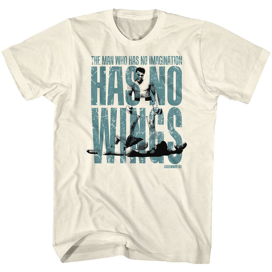 Muhammad Ali - Wings - Short Sleeve - Adult - T-Shirt - clothing by TeeHivey.com