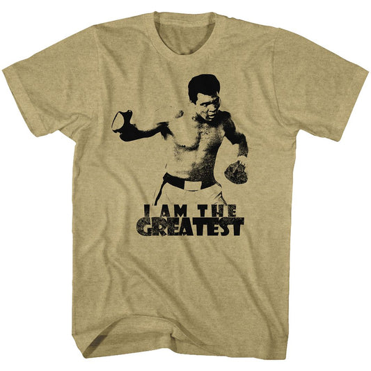 Muhammad Ali - I Am The Greatest - Short Sleeve - Heather - Adult - T-Shirt - clothing by TeeHivey.com