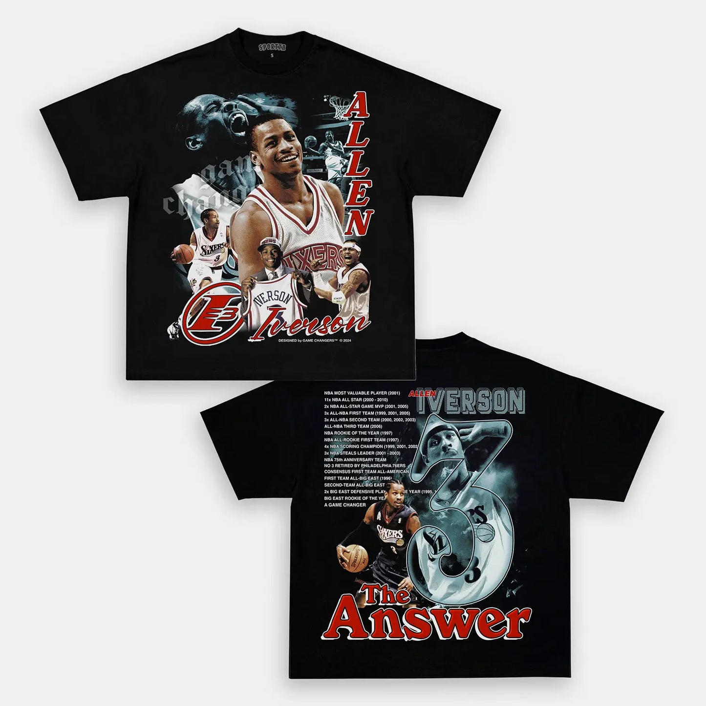ALLEN IVERSON 3 TEE - [DS] Style001