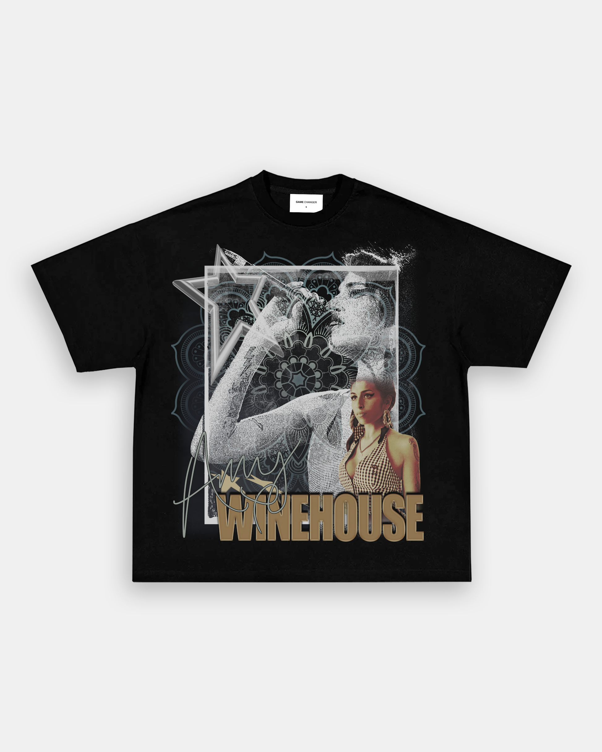 AMY WINEHOUSE 2 TEE - clothing by TeeHivey.com (Image 1)