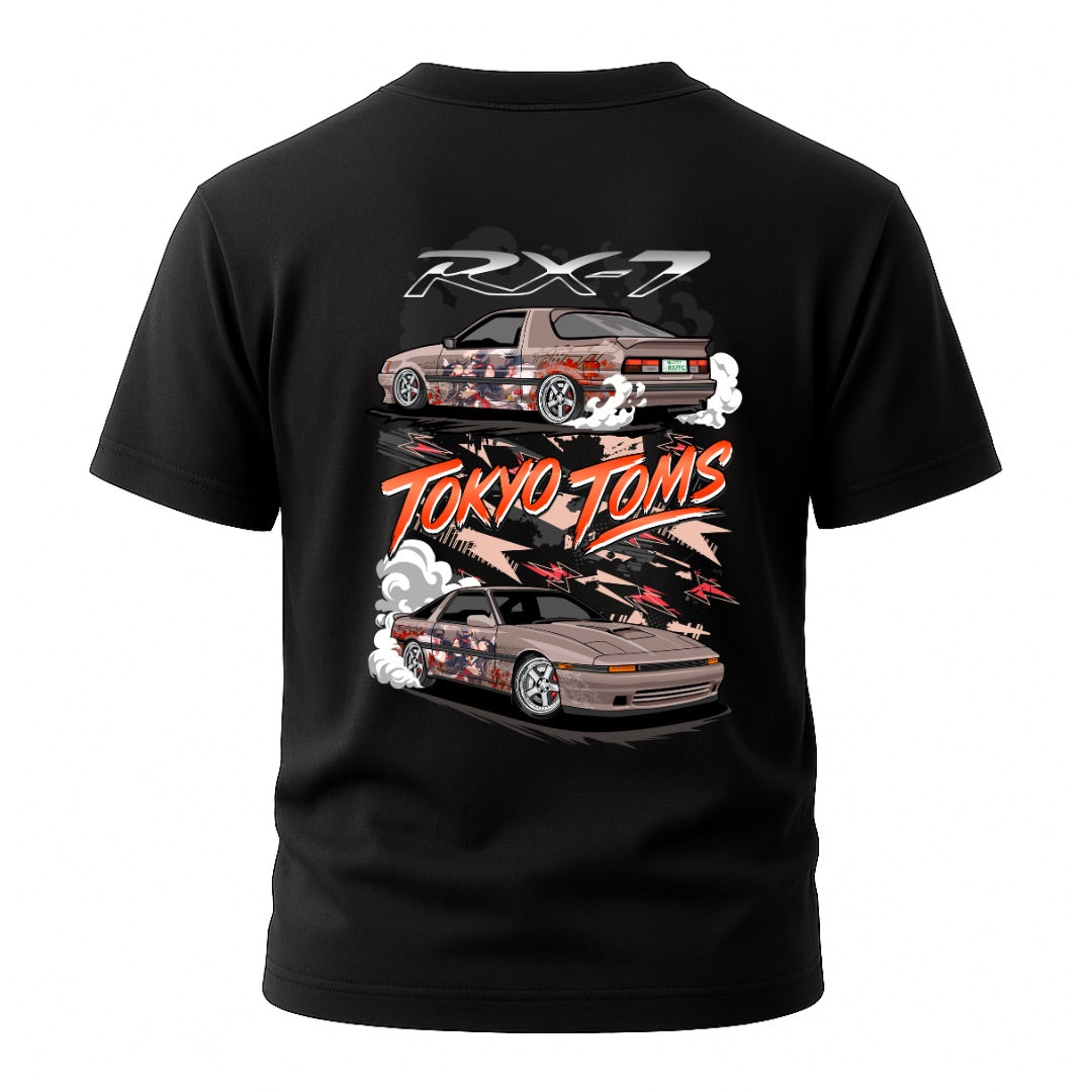 Mazda RX-7 “Itasha Drift” T-Shirt