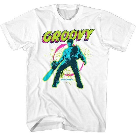 Army Of Darkness - Groovy - Short Sleeve - Adult - T-Shirt