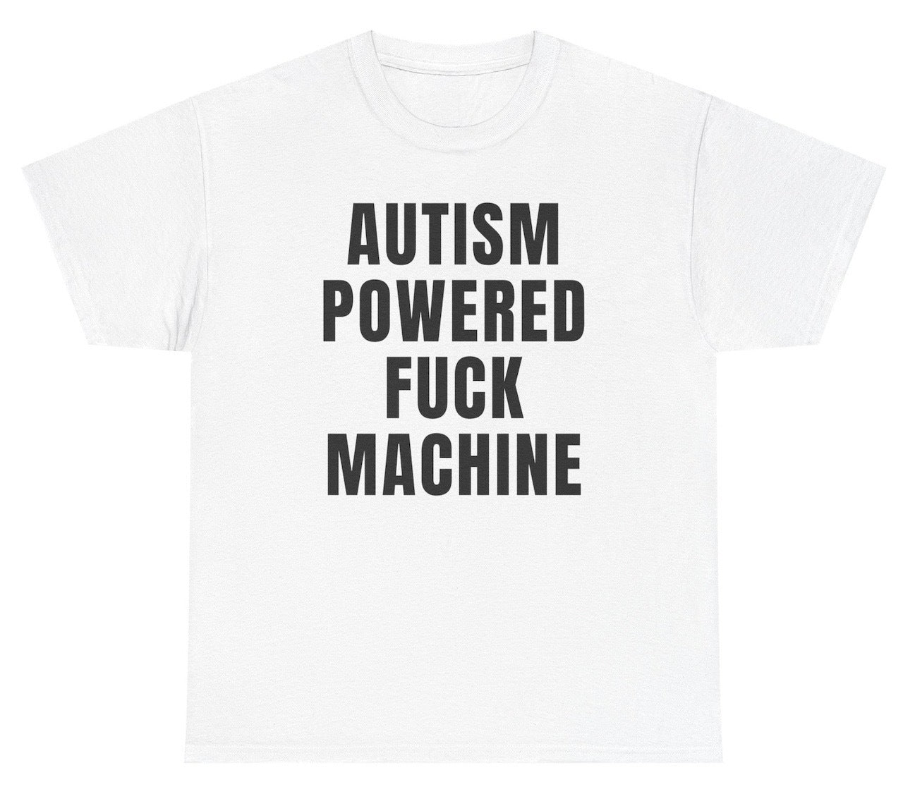 Autism Powered Fuck Machine Tee - clothing by TeeHivey.com (Image 2)