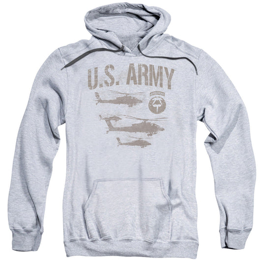 Army Airborne Mens Hoodie Athletic Heather