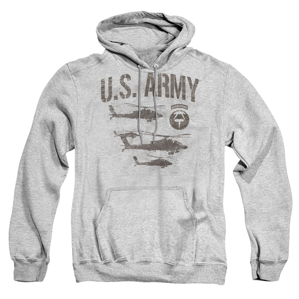 Army Airborne Mens Hoodie Athletic Heather