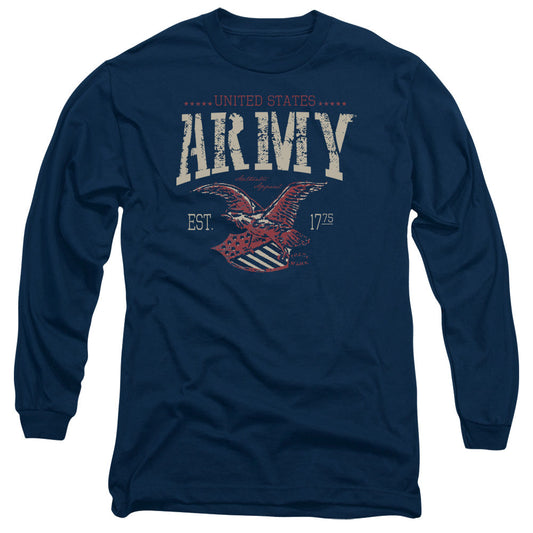 Army Arch Mens Long Sleeve Shirt Navy Blue