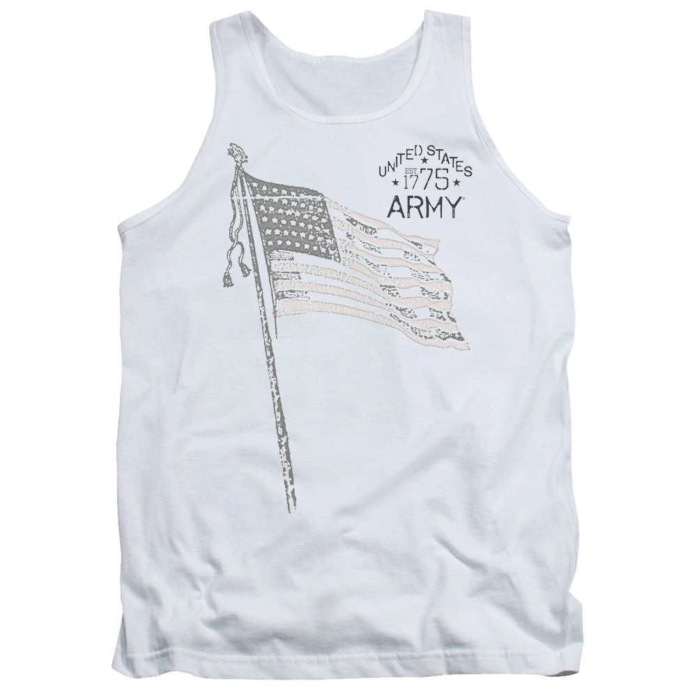 Army Tristar Mens Tank Top Shirt White - clothing by TeeHivey.com