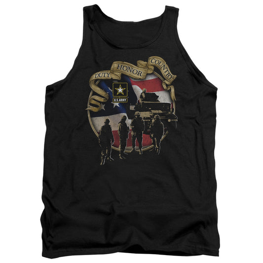 Army Duty Honor Country Mens Tank Top Shirt Black - clothing by TeeHivey.com