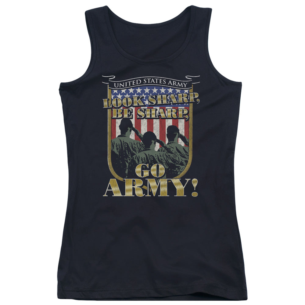 Army Go Army Womens Tank Top Shirt Black - clothing by TeeHivey.com