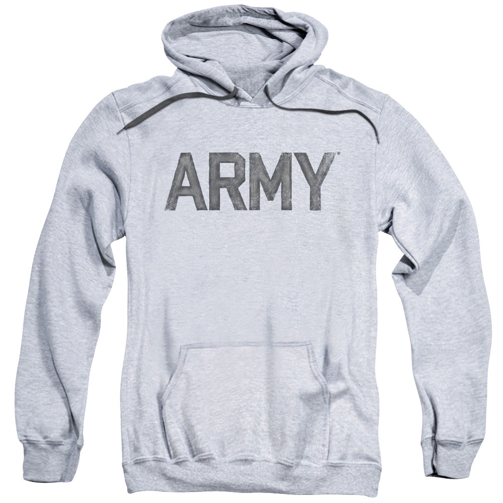 Army Star Mens Hoodie Athletic Heather - clothing by TeeHivey.com (Image 1)