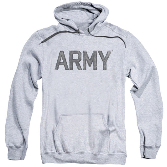 Army Star Mens Hoodie Athletic Heather - clothing by TeeHivey.com (Image 1)
